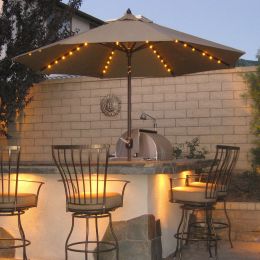 Patio Umbrella Lights