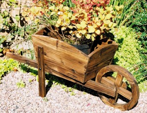 Wheelbarrow Planter