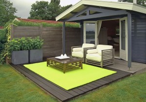 green outdoor rugs